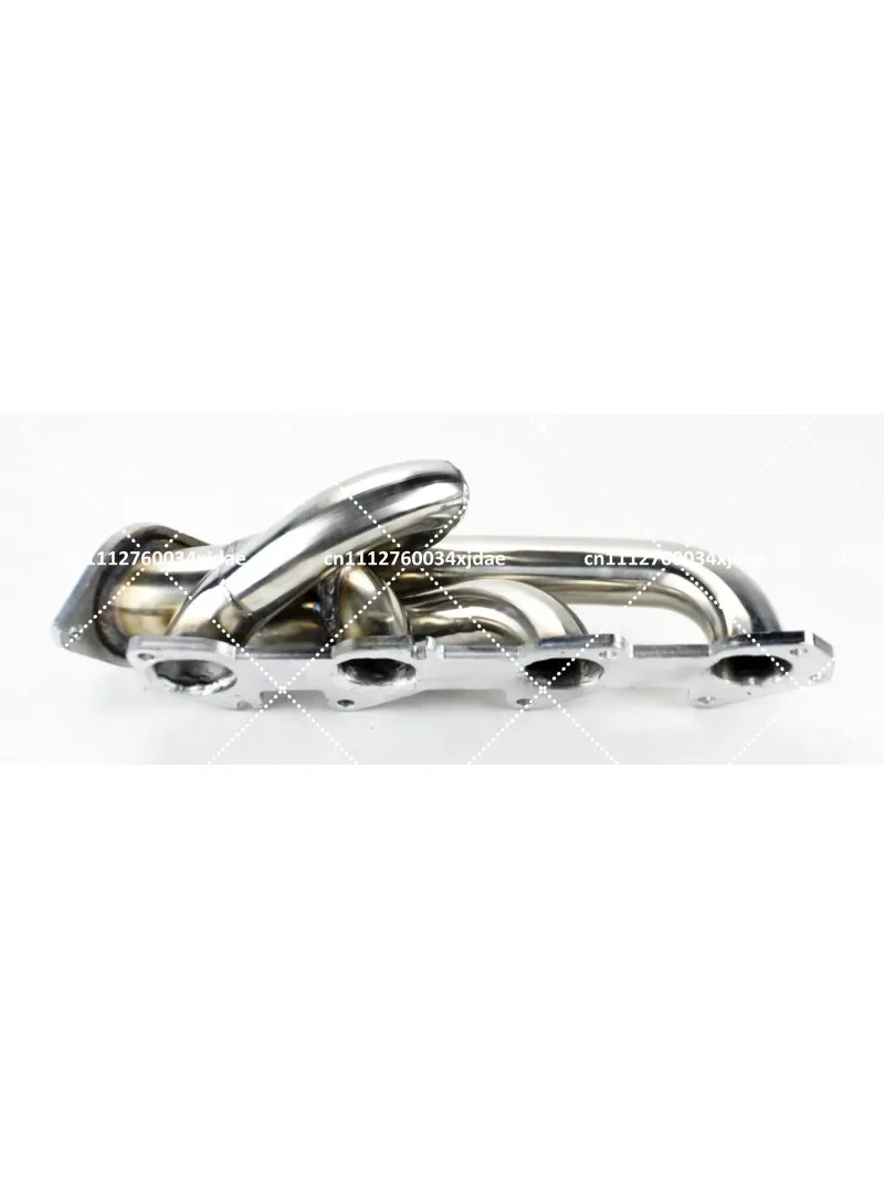 Stainless Steel Race Exhaust Manifold Header Compatible with 09-18 Ram 1500 5.7L Silver