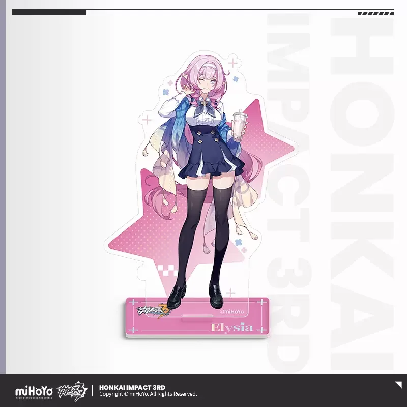 Sunsyea Honkai Impact 3rd Official Merch miHoYo Original Authentic MHXY Theme Series Acrylic Stand Elysia Kiana