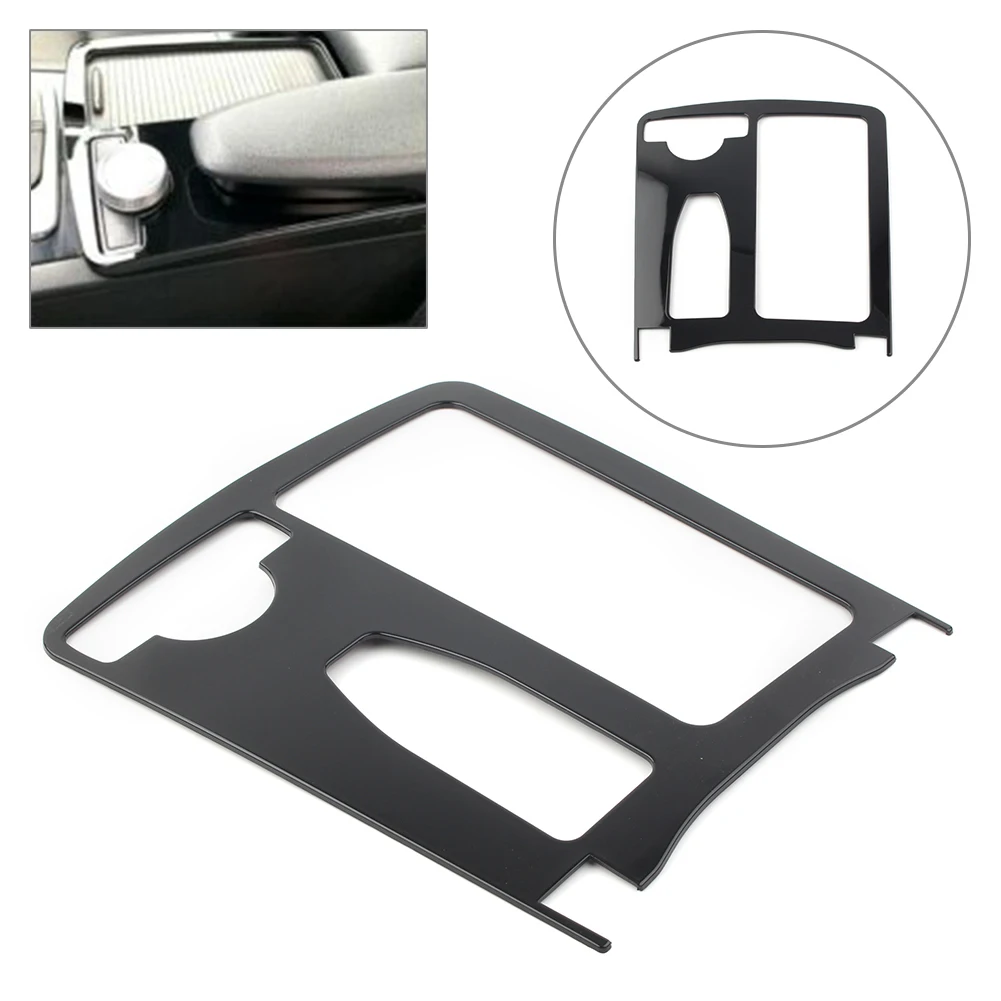 ABS Car Armrest Cup Holder Panel Cover For Mercedes Benz W204 C-Class C180 C200 2008 2009 2010 2011 2012 2013