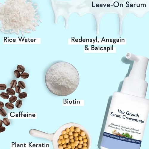 Imagen 2 del producto Suero nutritivo para el cabello concentrado 3%Redensil 4%Anagain 2%Baicapil Phytokeratin agua de arroz acondicionamiento profundo del cabello