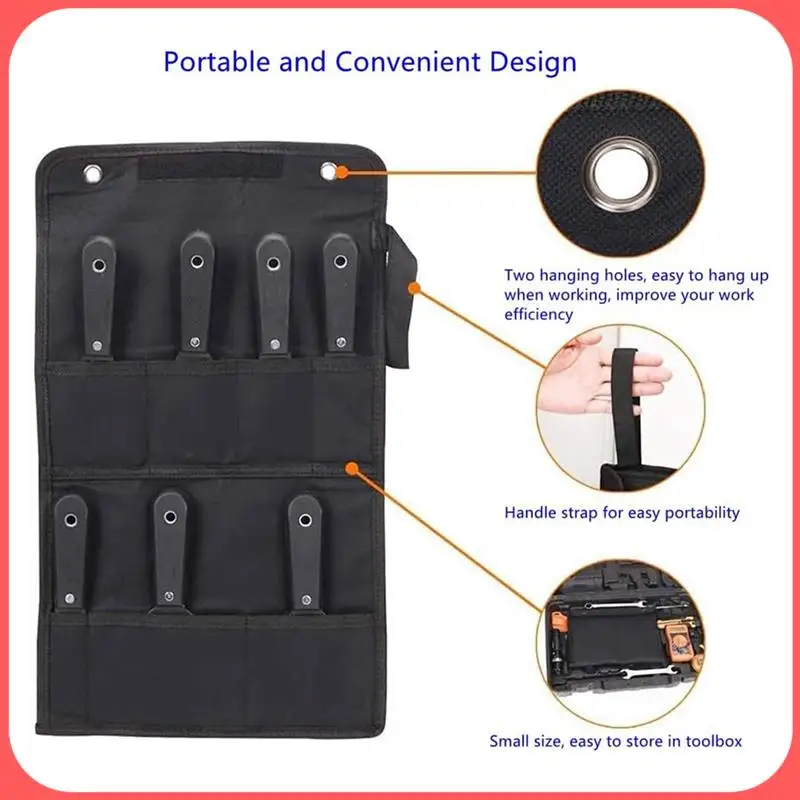 

AA89-7PCS Drywall Tools, Knife Set Kit Drywall Taping Knife Kit Spackle Knife, Wallpaper Scraper Puttys Knives, Paint Remove