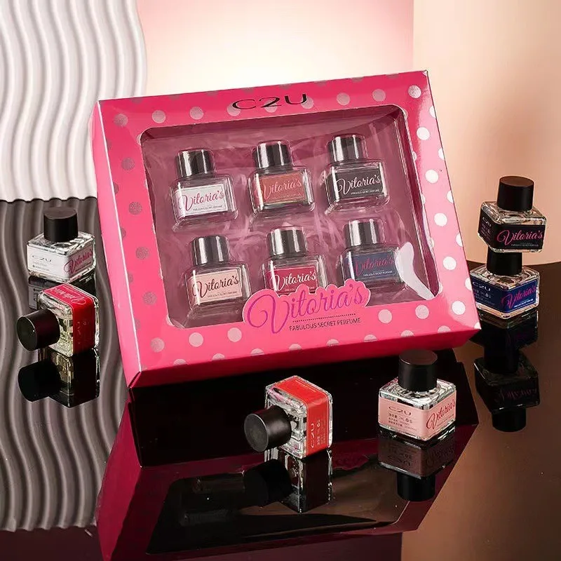 

Unleash Passion Феромонный аромат Свежая стойкая девичья роза Персик Туалетная вода Очаровательный парфюмерный набор Лучшая праздничная подарочная коробка