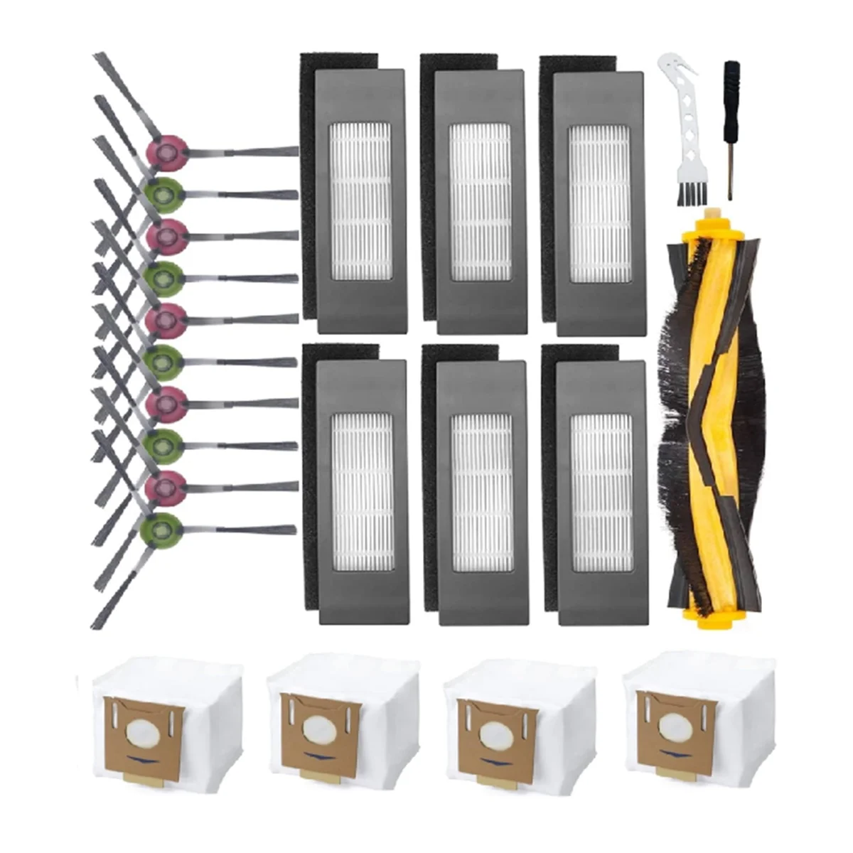 A97P Akcesoria zamienne do robotów odkurzających OZMO 920, 950, T5, T8, T8, T8 Pure, T9, T9