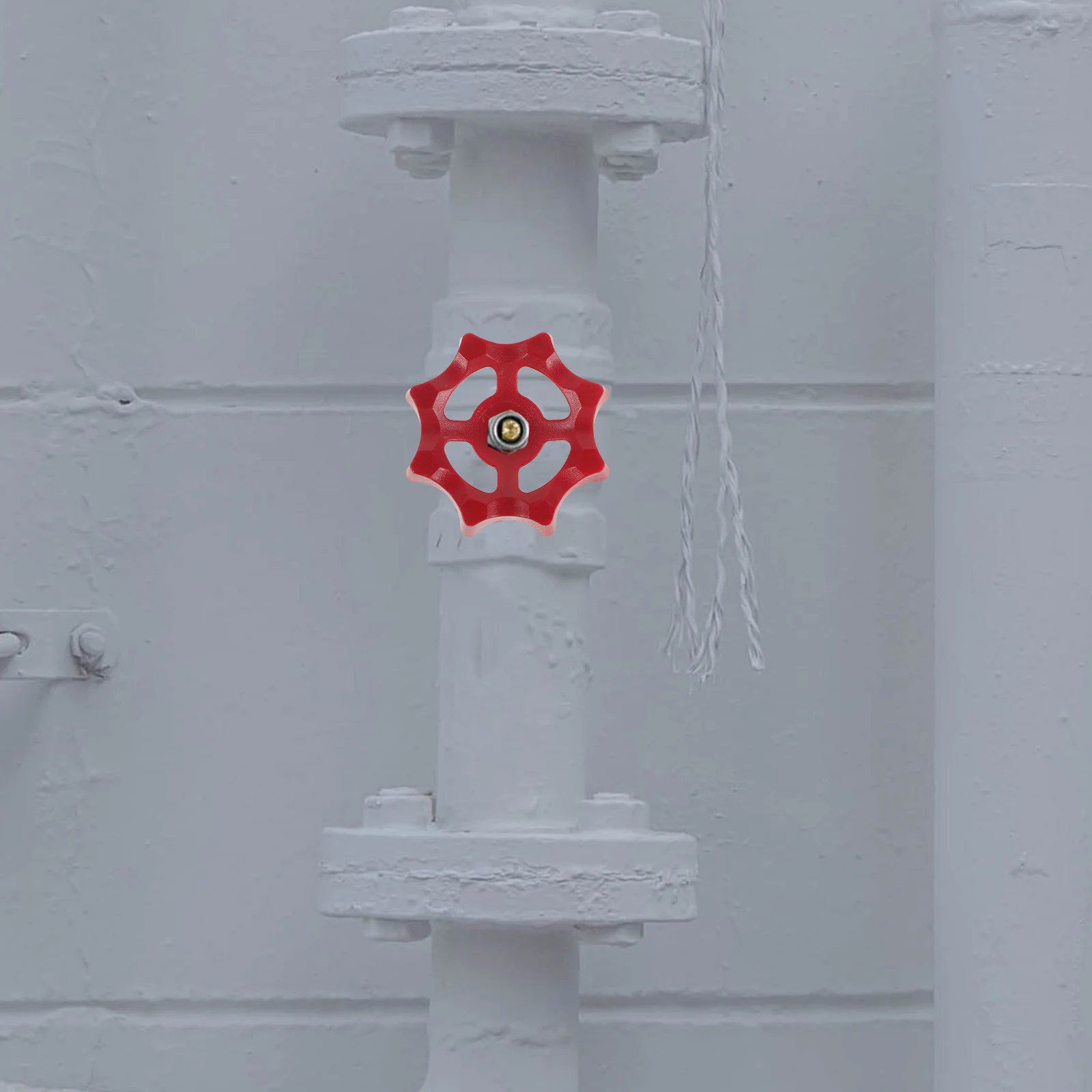 Hose Shower Faucet Handle Shutoff Fitting Decorative Water Pipe Replacement Wheel Knob outside