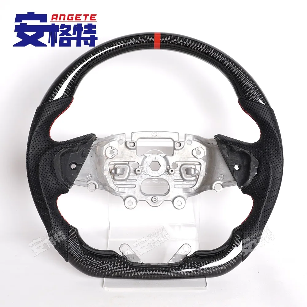 

The list price is oneApplicable to:For 22-25 Ford Pathshaker Parade Range True Carbon Fiber Steering Wheel Modified Steering Whe