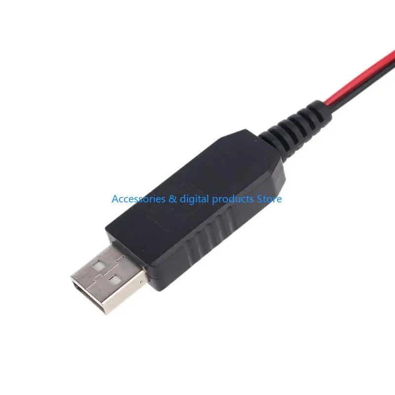 77JD USB 5V to 6V AA/AAA/C/D Battery Eliminators with Type-C Adapter for Toy Doorbell
