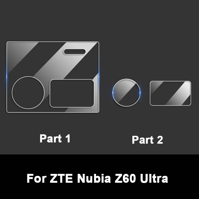 For ZTE Nubia Z60 Ultra HD Clear Ultra Slim Back Rear Camera Cover Lens Protector Soft Fiber Guard Film -Not Tempered Glass