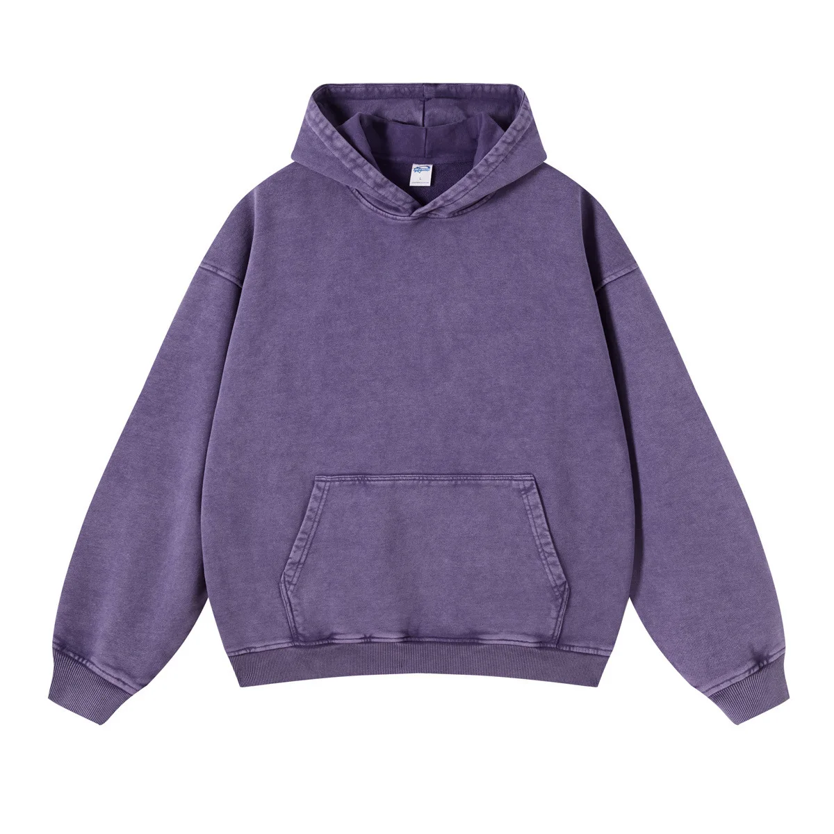 Autumn Winter New American Retro Washed High Street Hoodie for Men Fashion Gothic Sweatshirt Couple Streetwear Y2k Clothing