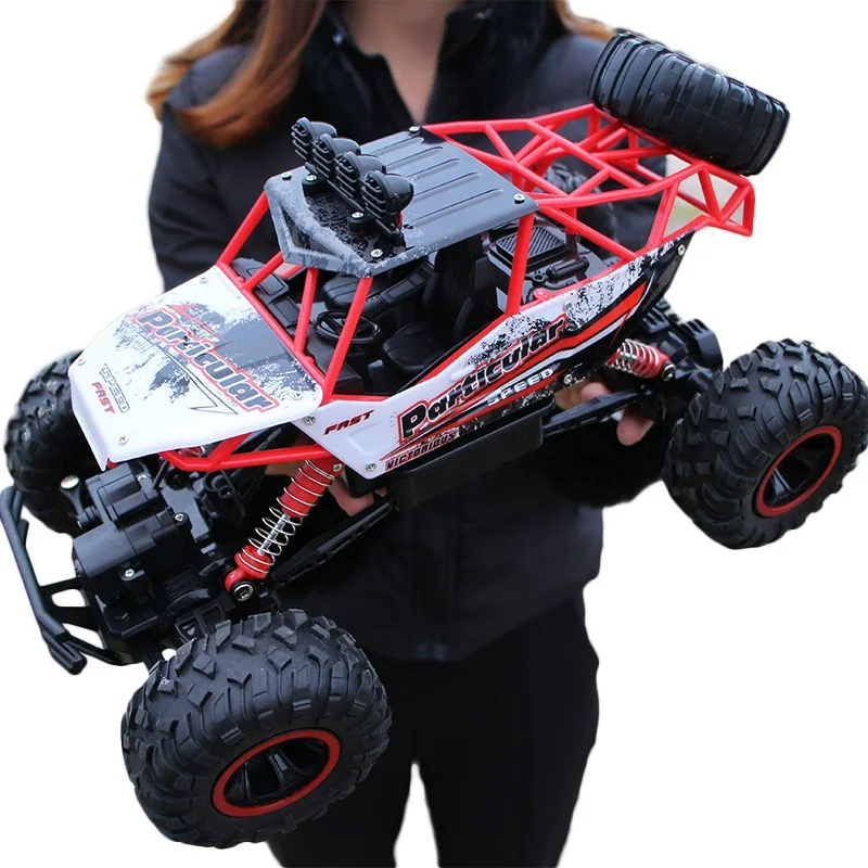 

MAXIS TRX4 Oversized 4WD Remote Control Monster Truck Off Road Rock Crawler High Speed Drift Big Foot Rechargeable Car For Boys