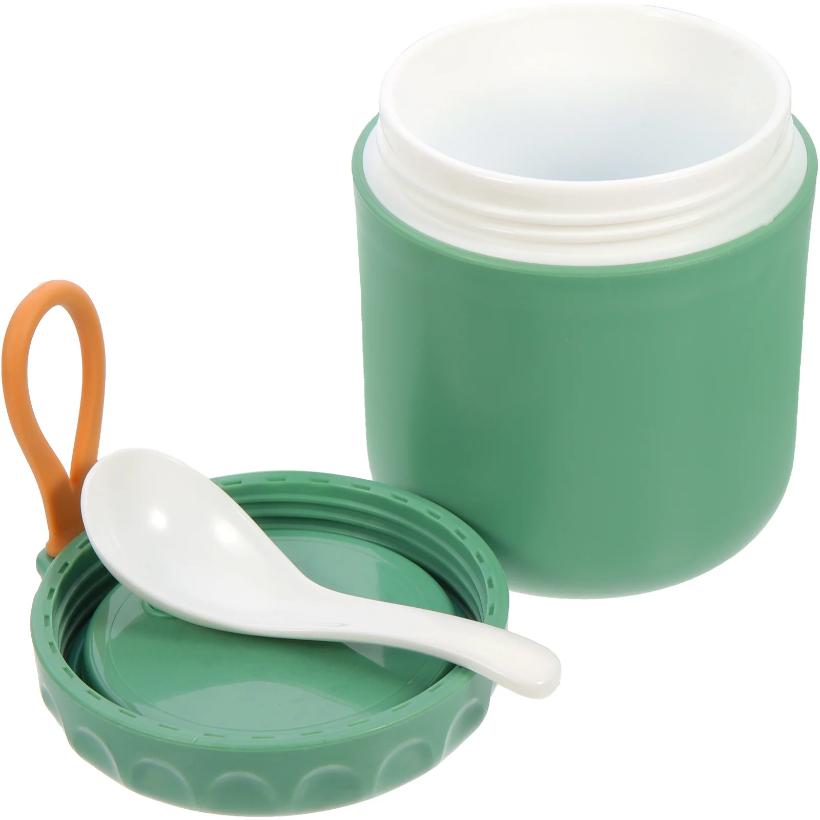 

1 set 1 Set Stainless Steel Insulated Soup Cup With Lid Portable Lunch Container For Hot Food Travel Breakfast Adults