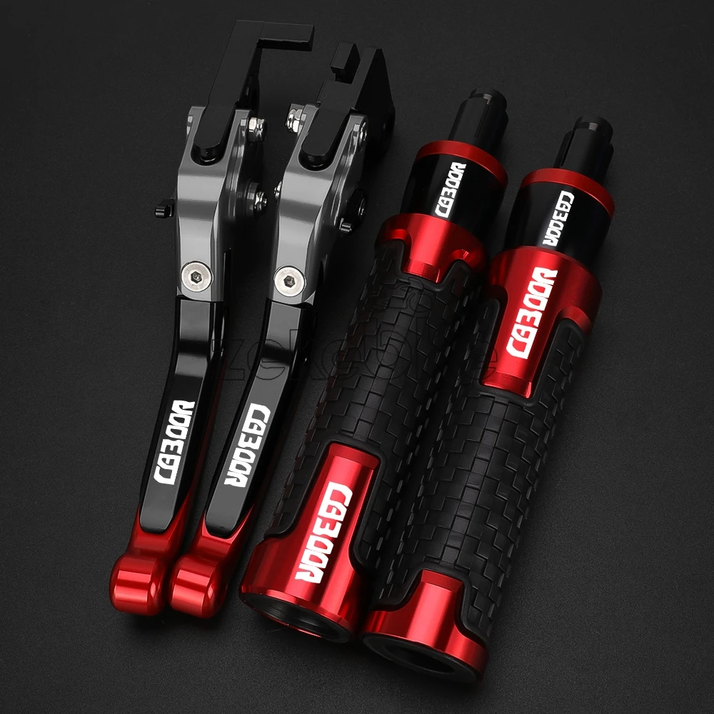 FOR HONDA CB300R CB 300R CB 300 R 2019 2020 2021 Aluminum Adjustable Brake Clutch Levers Handlebar Grips Accessories Motorcycle