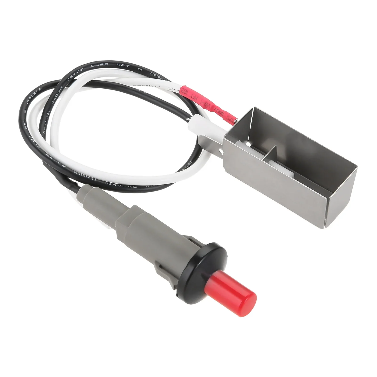 1pc Push Button Piezo Igniter for Weber 7510,1 Out 2 Piezo Spark Ignition Kit For Weber Grill,Gas Oven Kitchen and Grill