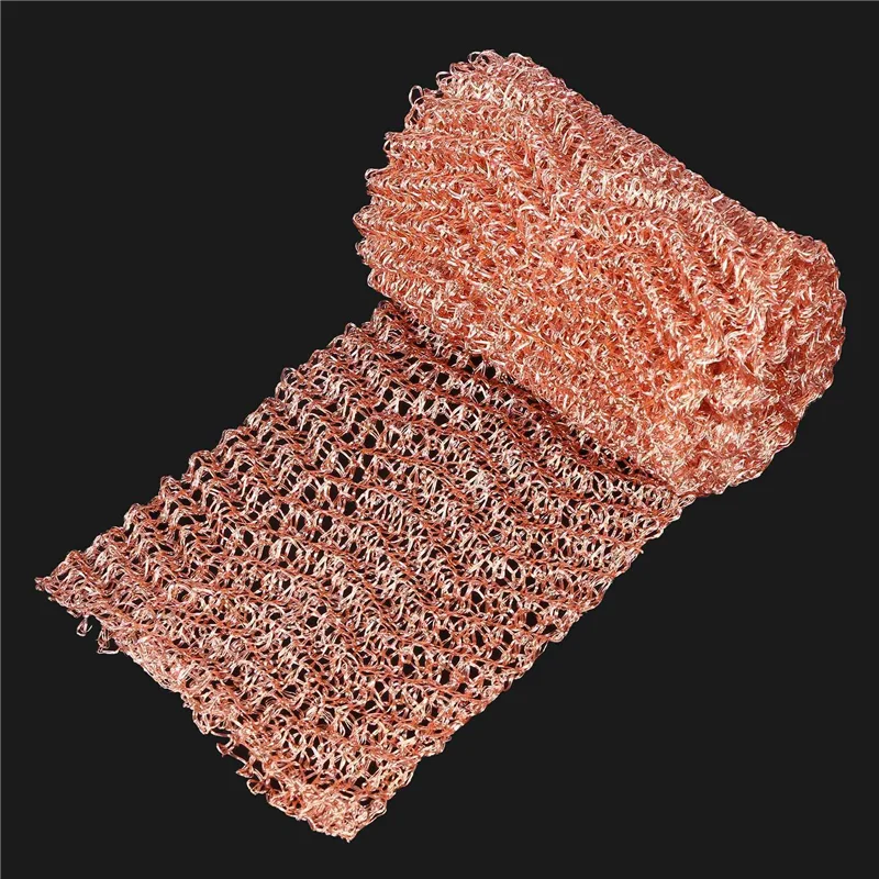 

【Superdeals】4X Beer Brewing-4 Wires Pure Copper Mesh Woven Filters Sanitary Food Grade For Distillation Moonshine Brew Beer 1.5M