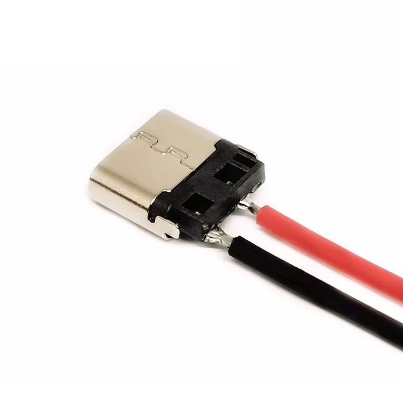 5pcs USB Type-C 2P Welding Wire Female Connector Cable For Mobile Phone Charging image 5
