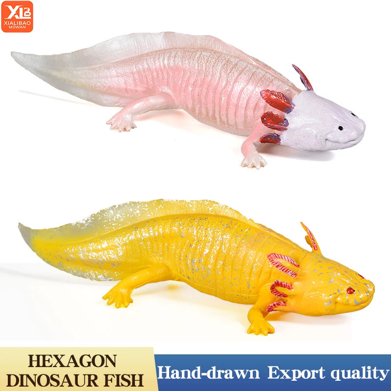 Pädagogisches süßes Kinderspielzeug – Newt Salamander Cryptobranchoidea Actionfigur – Aquatisches Simulationstiermodell als Geschenk für Kinder