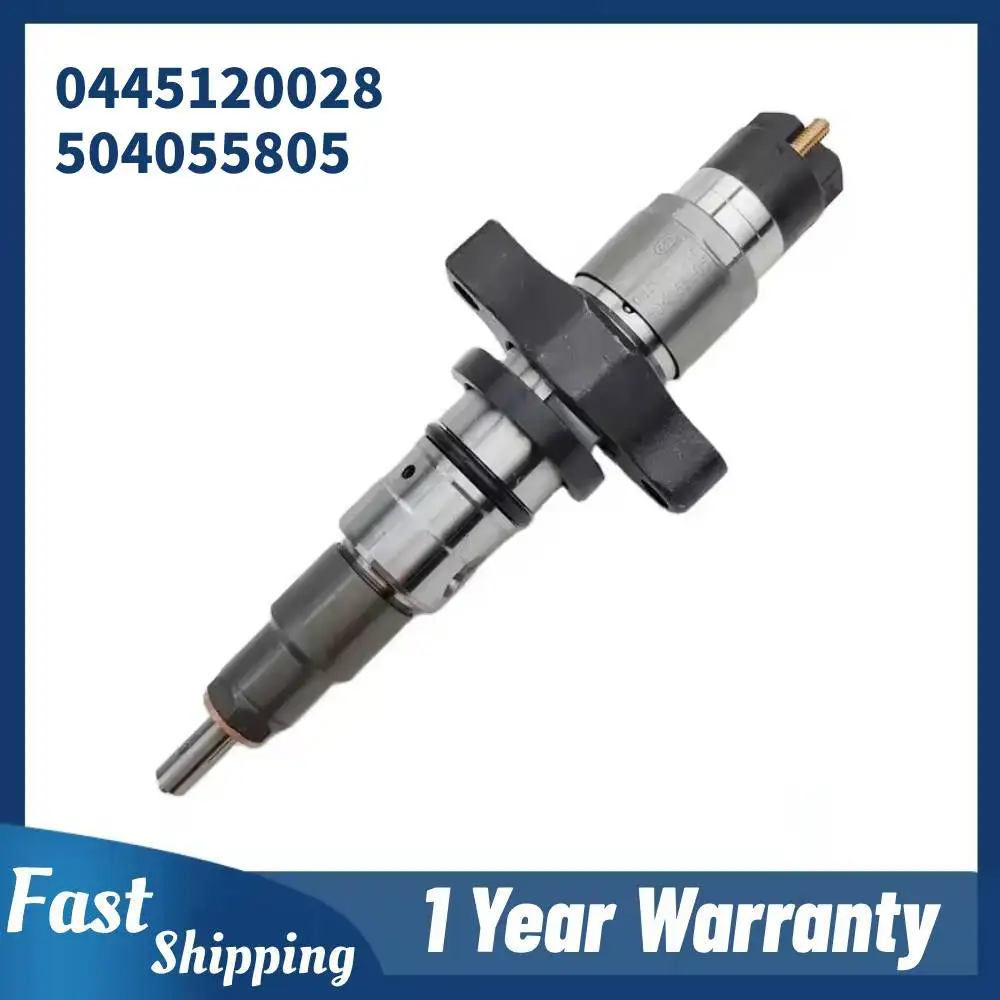 

504055805 0445120028 Diesel Engine Common Rail Fuel Injectors Nozzle for IVECO