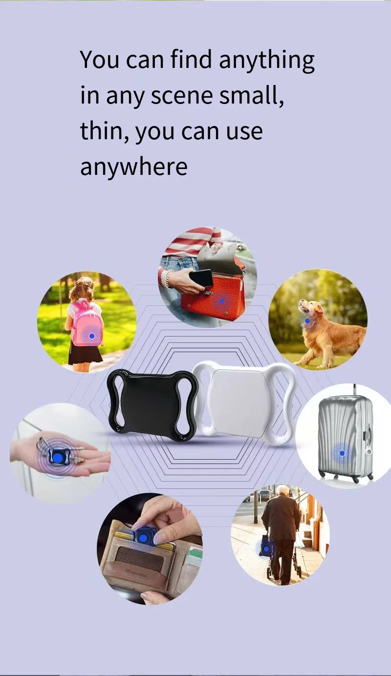 5Gの正確な測位！ スマートドッグトラッカーモバイルリアルタイムモニタリング+電子フェンスアラーム超薄型防水