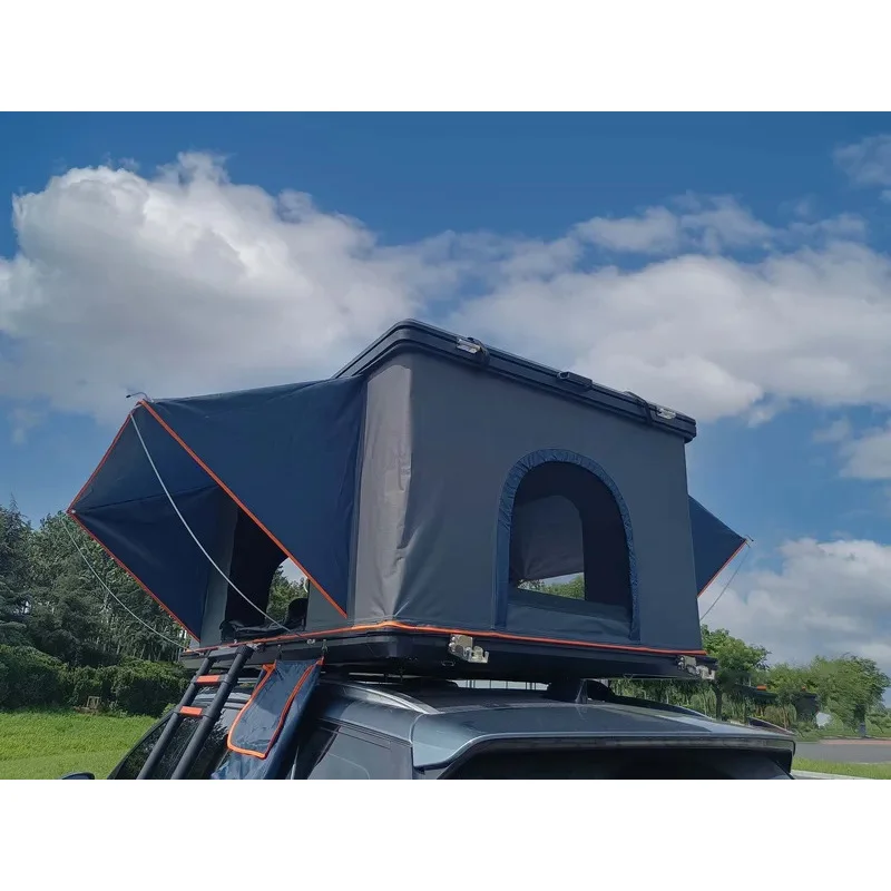 

Best Price 2 Person Waterproof Portable Car Camping Big Pop up Aluminum Hard Shell Roof Top Tent naturehike