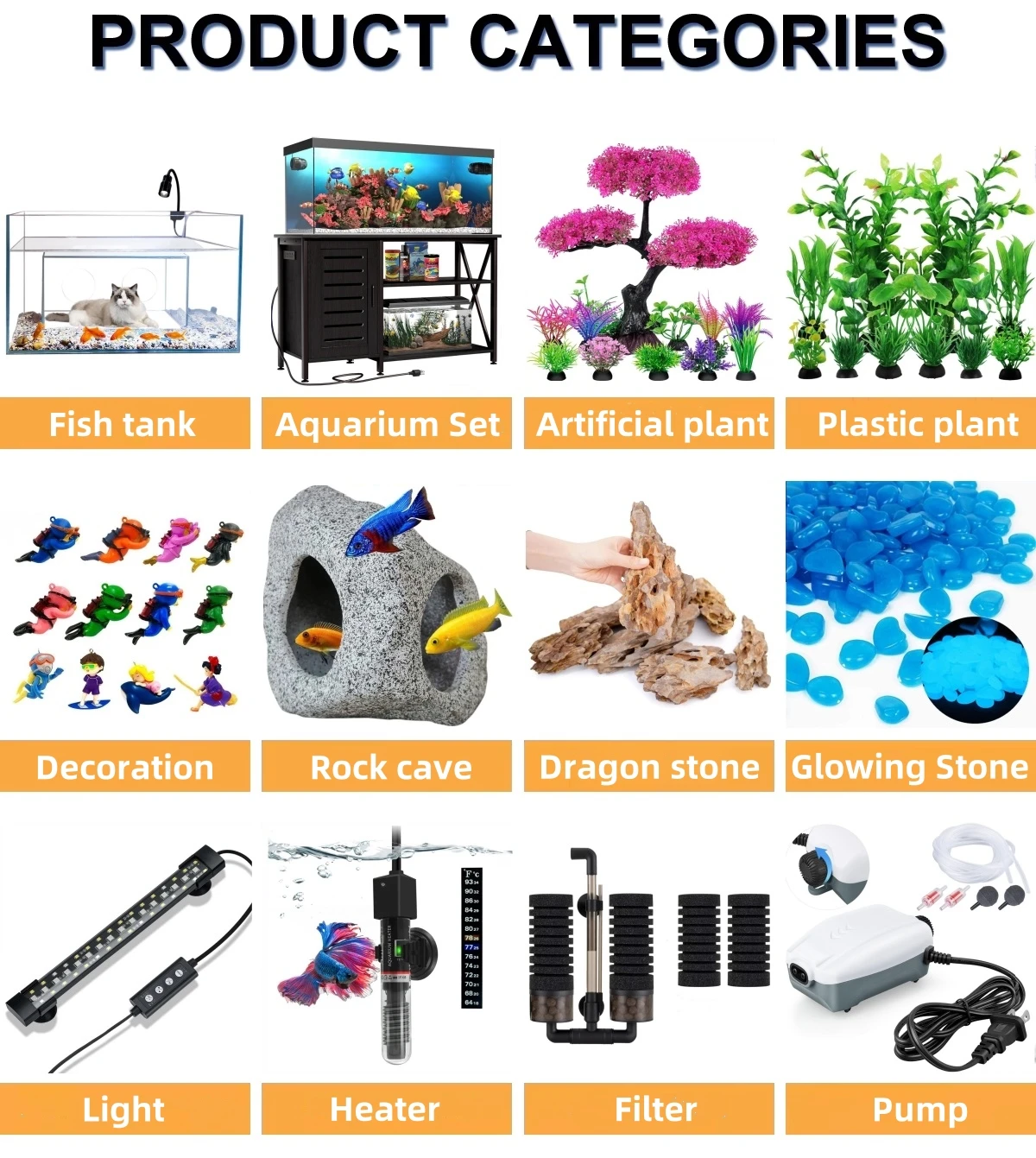 For Hydroponic Fish Tanks, Small Quiet Aquariums, Silent Pumps, Large Fish Tanks, Aerators, Air Compressors, Air Pumps