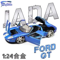 Jada 1:24 auto veloci e Furious FORD GT Collector Edition simulazione metallo Diecast Model Cars giocattoli per bambini regali