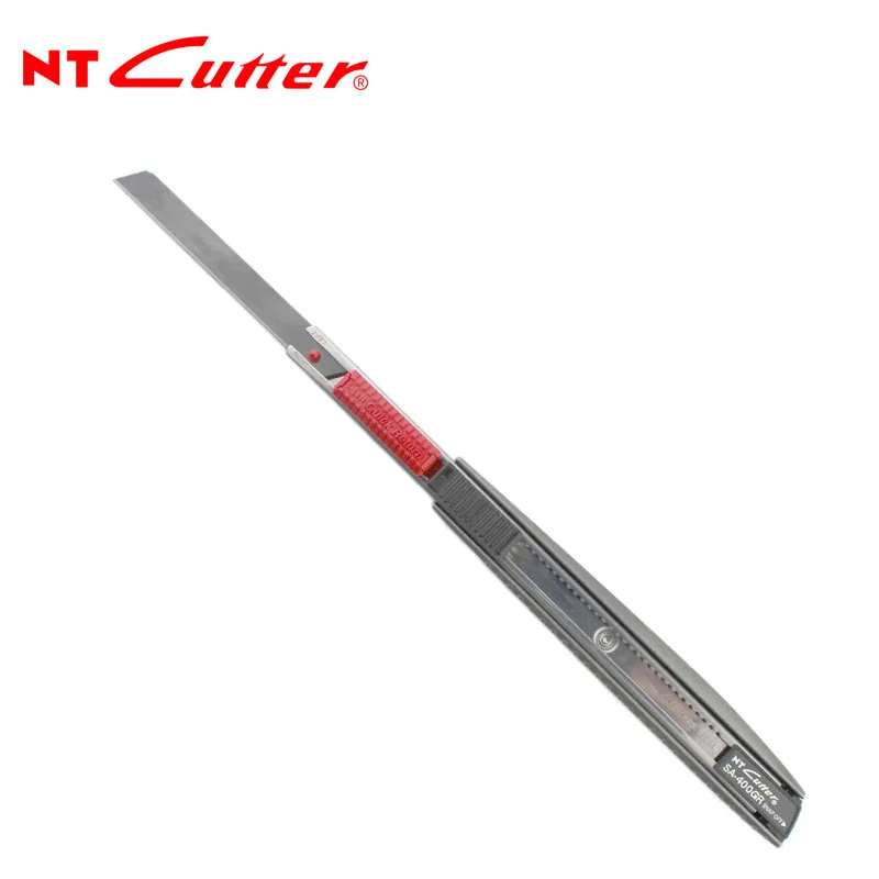 NT Cutter SA-400GRP Utility Knife Extended Type 9mm Cutter Quick-return Craft Art Knives for Deep Cutting Craft Tools