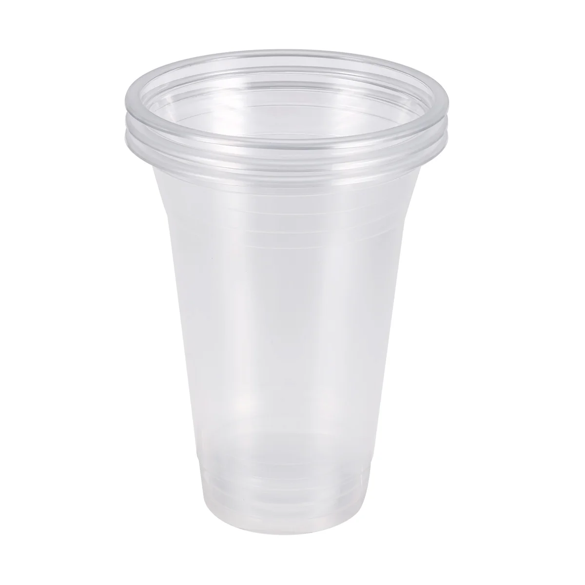 

25 Pcs Disposable Plastic Clear Cups for Milk Tea Juice Cocktail Smoothie Takeaway Transparent Drinking Containers Food Grade