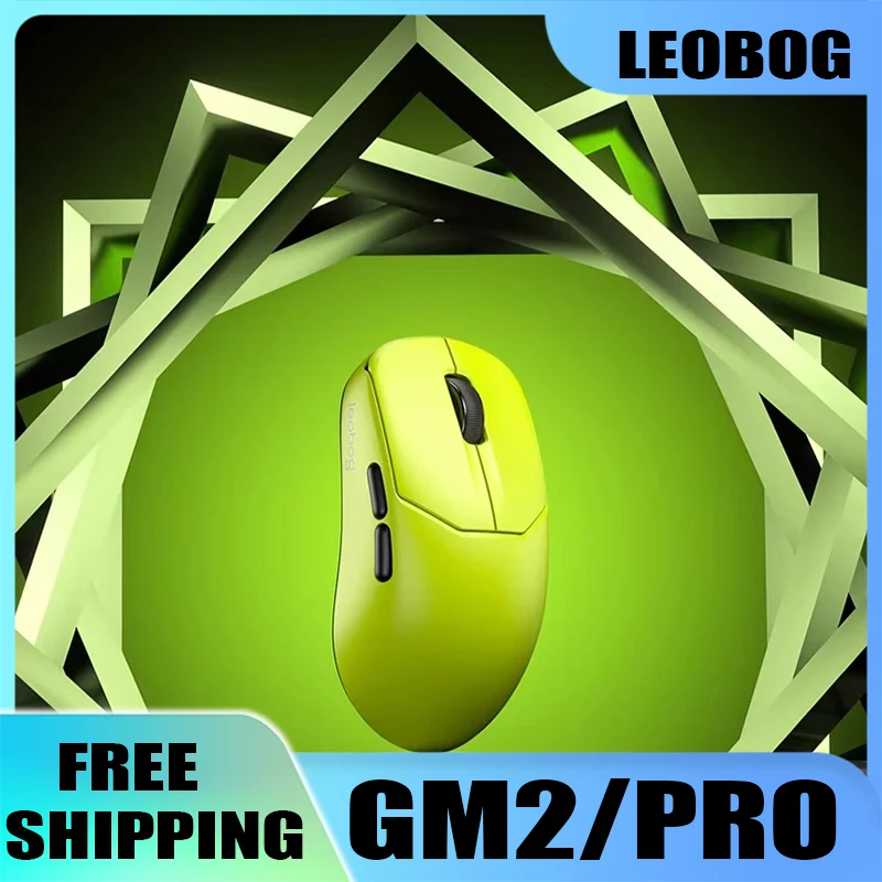 

LEOBOG GM2/pro Wireless Lightweight Mouse Tri Mode 24000 DPI Bluetooth 500mAh Office Gaming Mouse Computer Accessory Gamer Gift
