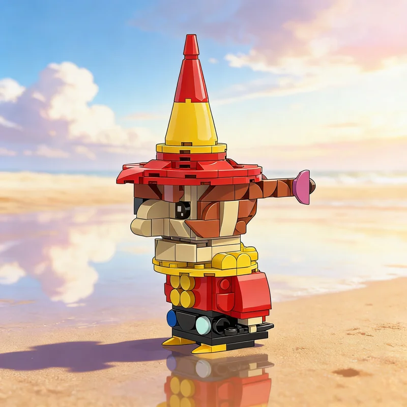 

Набор строительных блоков MOC «Ведьма из Запада», 195 деталей, архитектурная модель, конструктор, развивающая игрушка, подарок на Рождество, креативный набор для детей