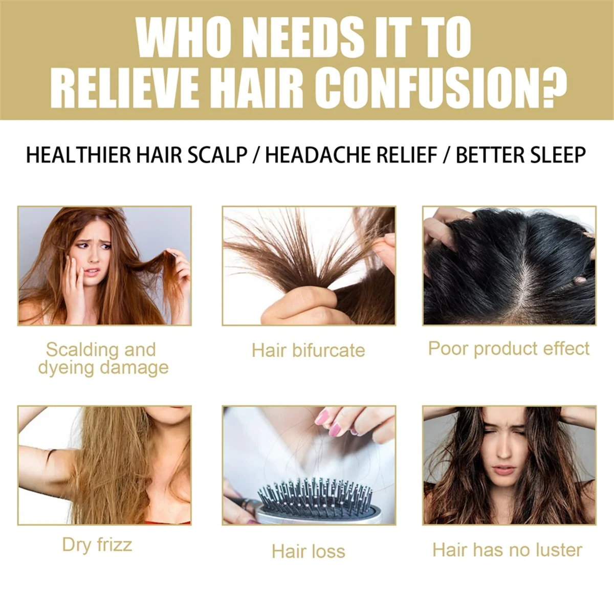 Sombrero para el cabello sin Frizz, gorro engrosador para el cabello, suministros para el cuidado del cabello, hidrata y repara el cabello seco y dañado, negro