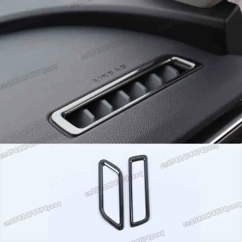 carbon fiber car dashboard side air vent frame outlet trims for changan oshan x7 2020 2021 2022 2023 2024 accessories interior