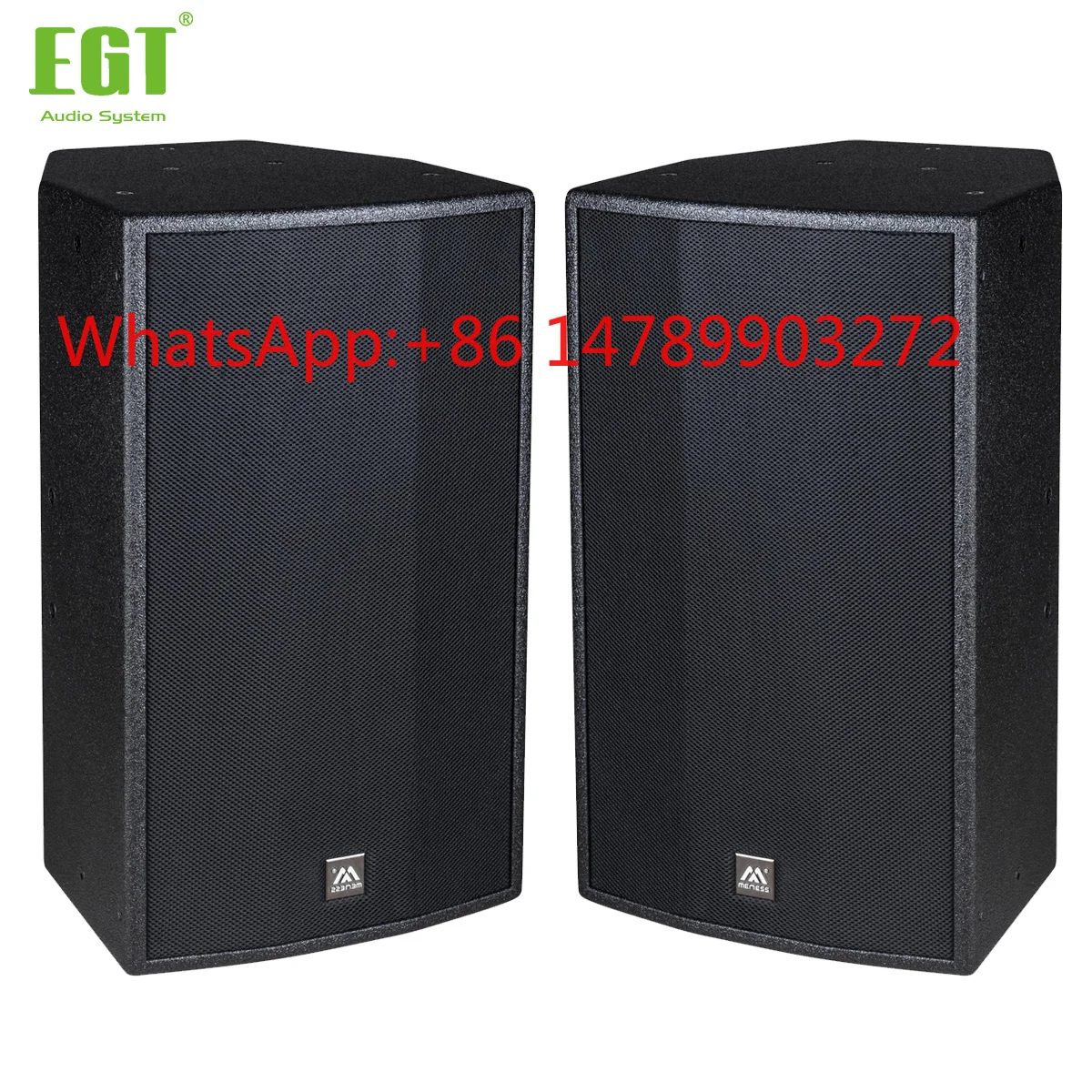 CBR100 10 Inch Passive Full Range Speaker High Power for Stage Club KTV Home Entertainment Use