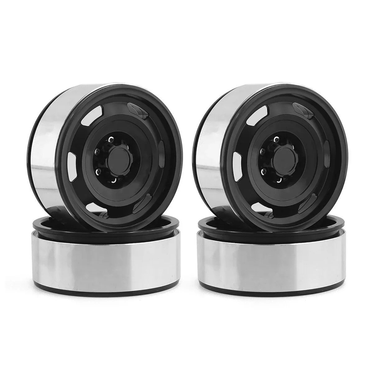 2.2" 85 * 35mm R3.0 Premium Retro Wheel Rim，High Traction & Universal Fit for SCX10/RR10/TANK 300 1/8 RC Crawler Car