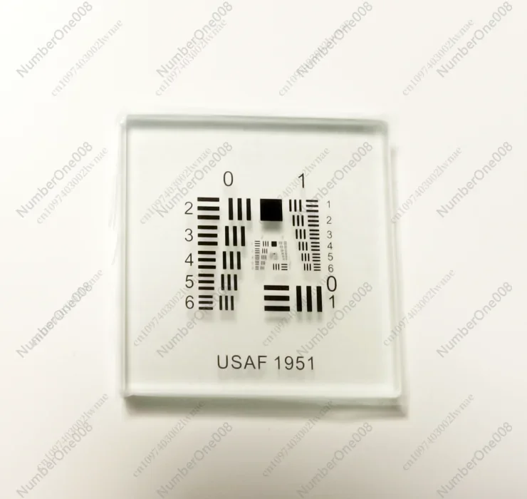 USAF1951 Resolution Test Board American Standard Resolution Target Endoscope Macro Test Card Optical Inspection Tool
