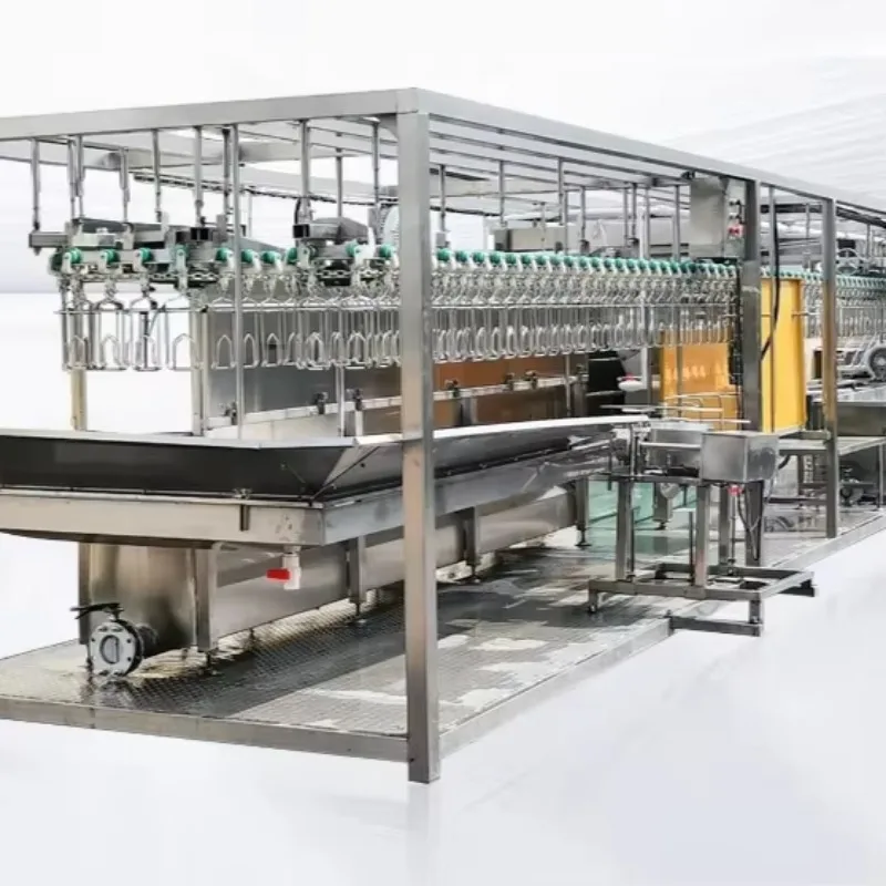 移動式屠畜トラック 鶏・アヒル・ガチョウ 家禽屠殺処理装置 鶏屠殺ライン用