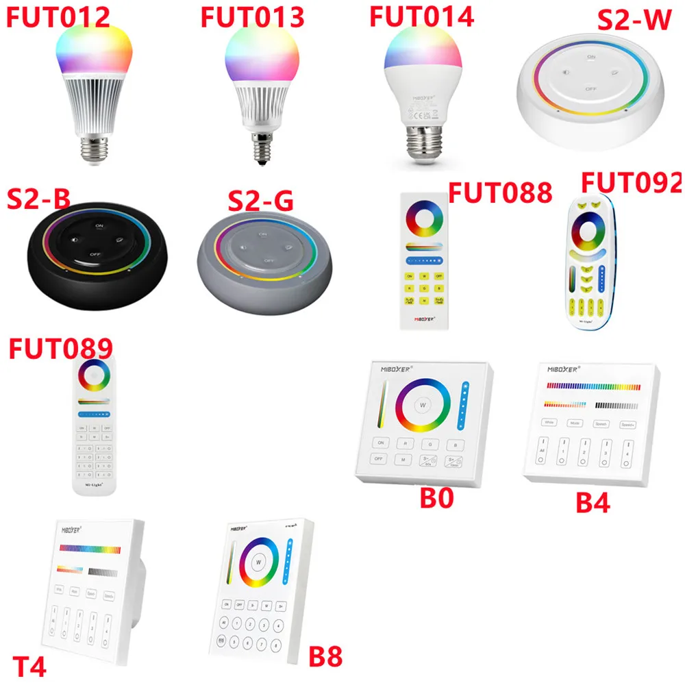 

Лампочка радиочастотная 2,4 ГГц, 5 Вт/6 Вт/9 Вт, RGB + CCT, фонарь, FUT012, FUT013, FUT014, поддержка приложения для смартфона и третьего телефона, голосовое управление