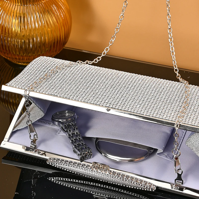 حقيبة عشاء فاخرة للسيدات، حقيبة فستان سهرة رائعة، حقيبة حفلات الأميرة