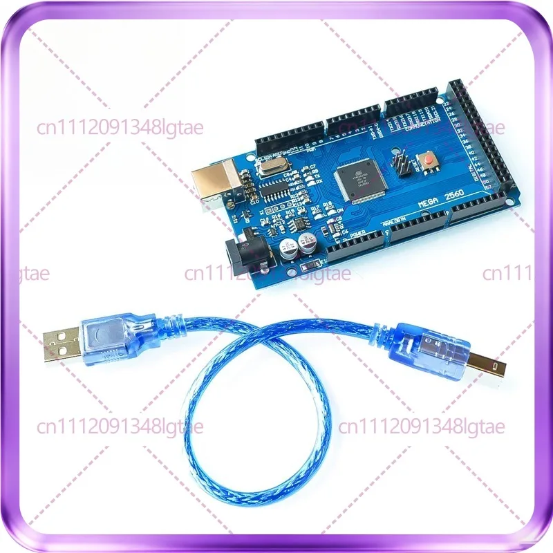 MEGA2560 R3 Improved CH340G with data cable, open source development board