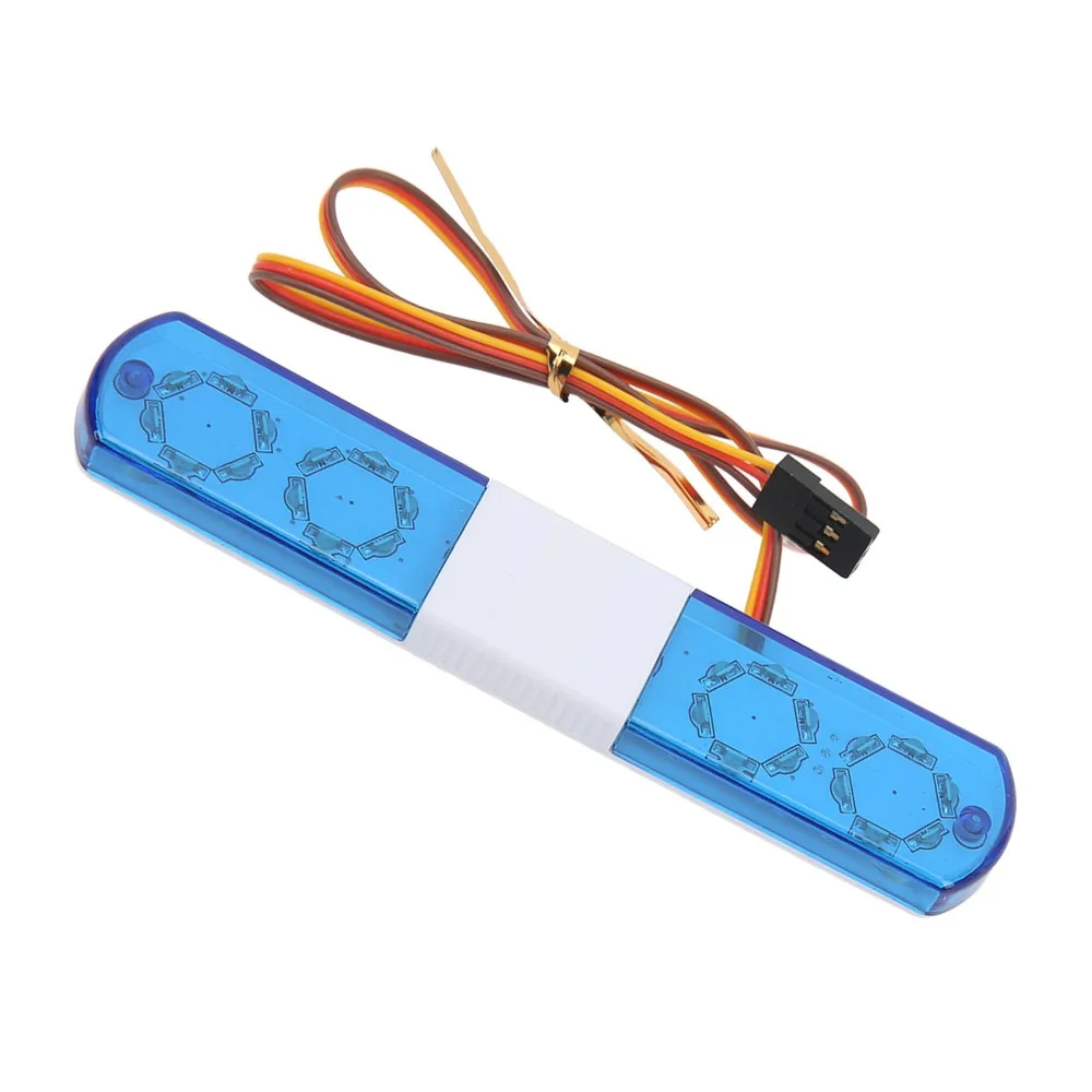 Durable 115mm RC Alarming Light Multi-Function Nine Flashing Modes Alarming Light Alarming Flash Lamp RC Car