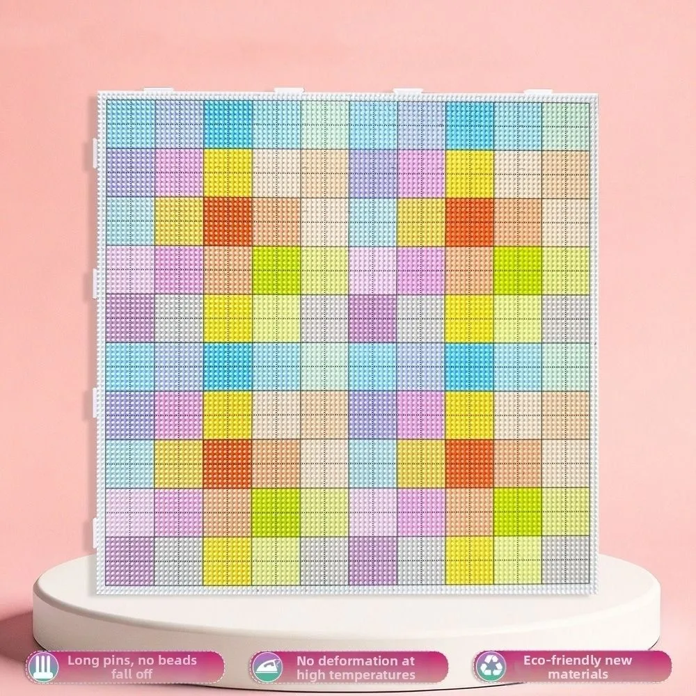 78x78/104x104Pins Fuse Beads Pegboards Stars Moons Heat Resistant Perler Beads Boards Creative Square Fuse Beads Boards