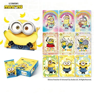 

Официальные коллекционные карточки Kayou Minions - Милый набор Master Pack с редкими CR-картами, подарочный набор-сюрприз для коллекционеров