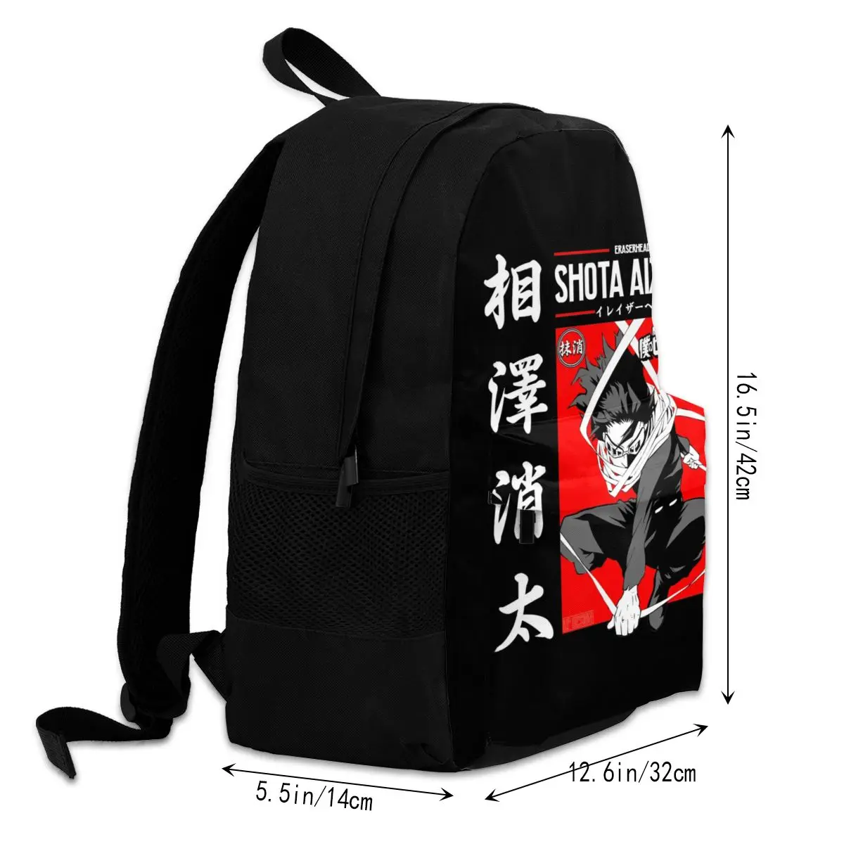 Shota Aizawa All Might Backpacks My Hero Academia Trekking Teenage Lightweight Backpack Leisure Polyester Bags