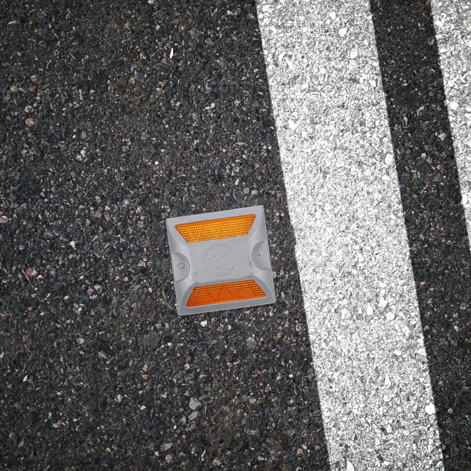 Reflective Road Markers High Visibility Easy Installation Versatile Use All Weather Reflective DrivewayMarkers Traffic