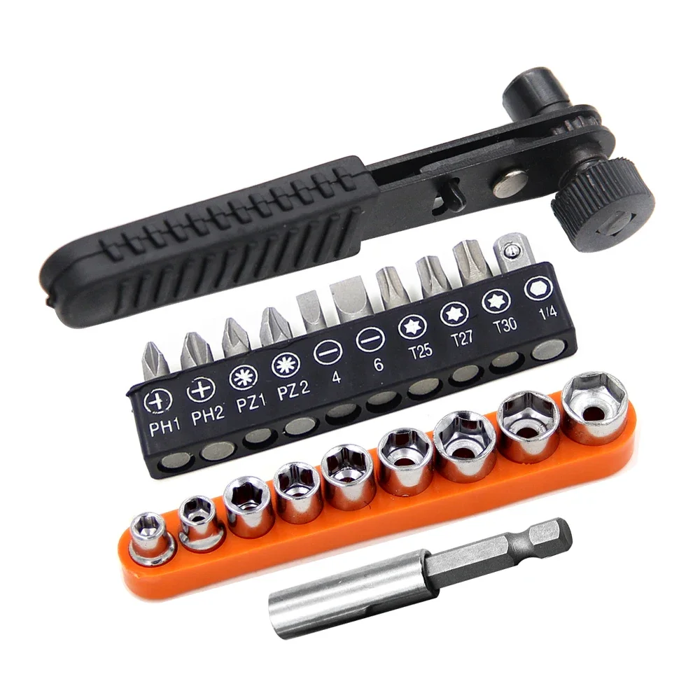 

Complete Your Tool Set with Our Perfect Accessory - Degree Ratchet Screwdriver with Bidirectional Wrench Head