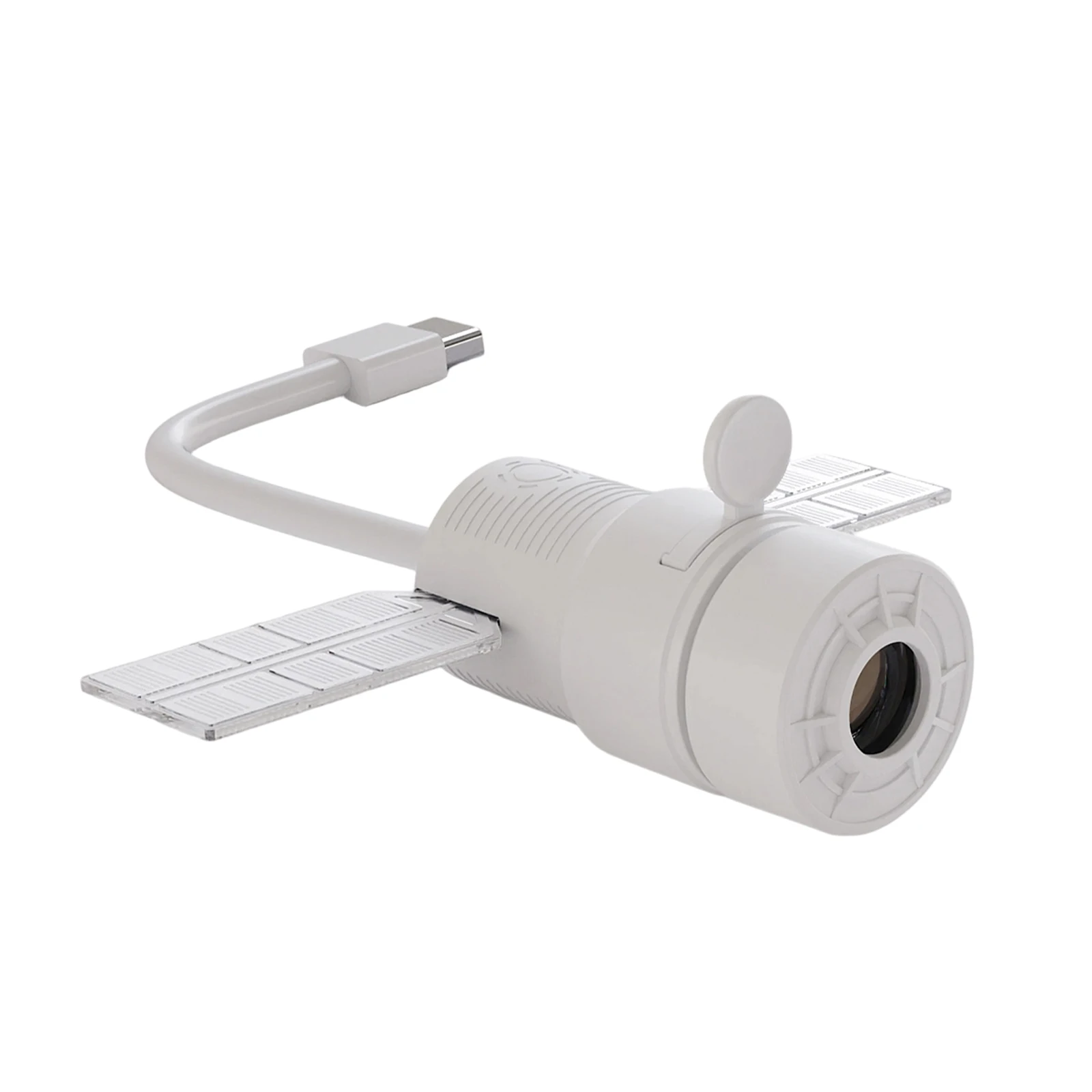 Star Projector Night Light 2 in 1 USB Galaxy Lamp 360 Flexible Gooseneck 5 Film Cards Kids Bedroom Ceiling Atmosphere