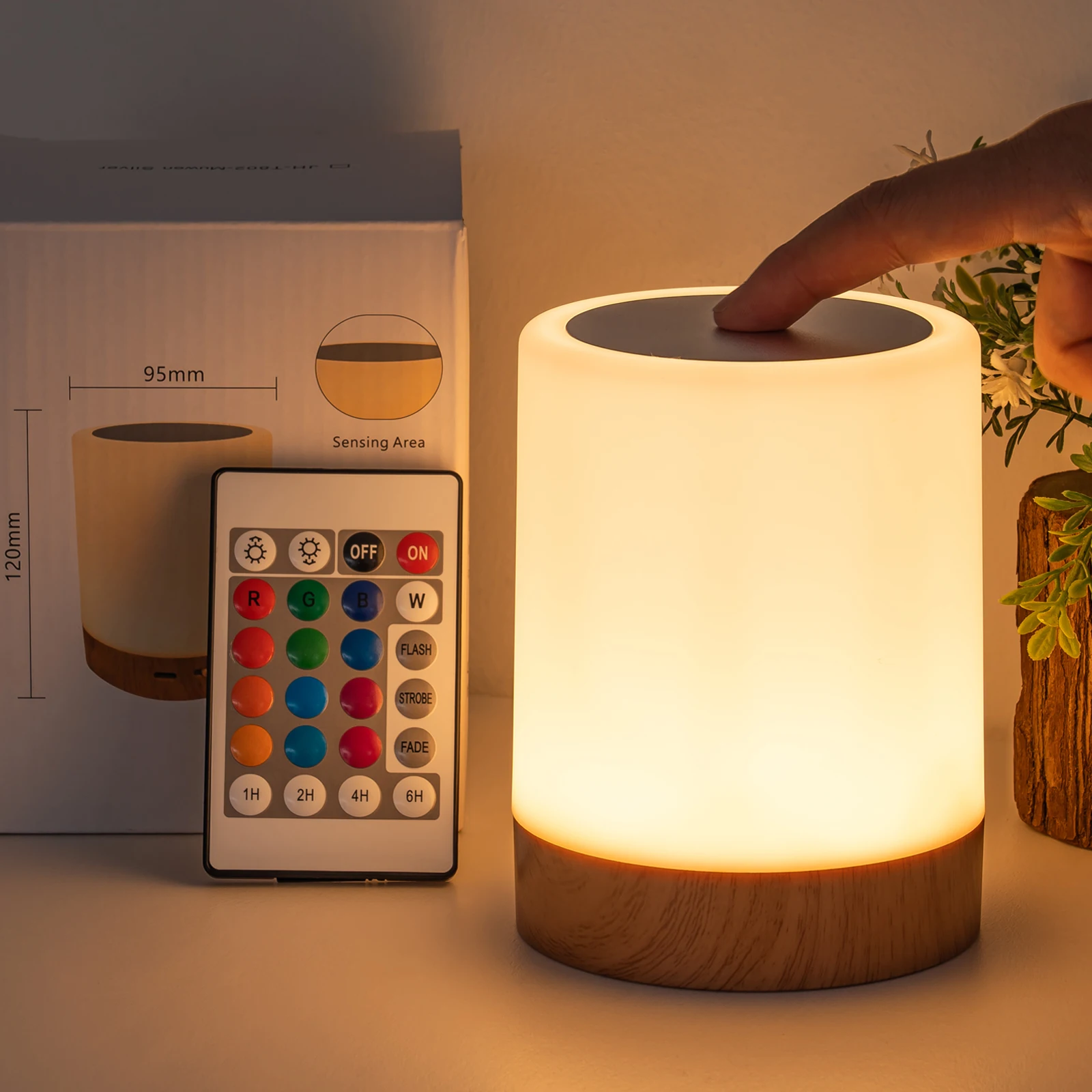 

Nightlight Multipurpose Adjustable Colors Night Light Room Deco Portable USB Charging Ambient Light