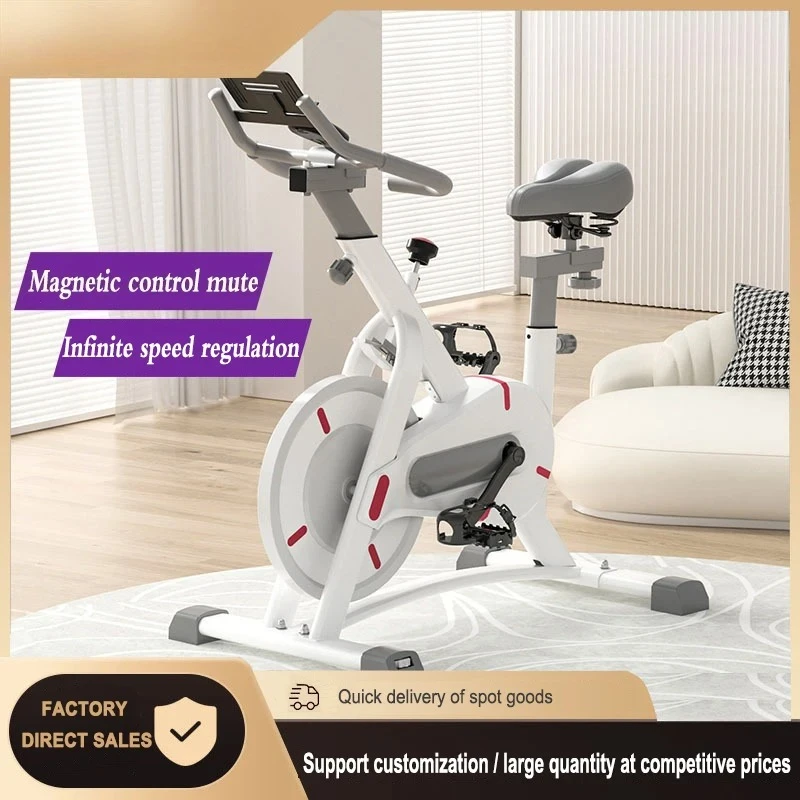 【Hot】Dynamic Home Lightweight Silent Fitness  Sports Fitness Indoor Silent Dynamic Bike Training Equipment
