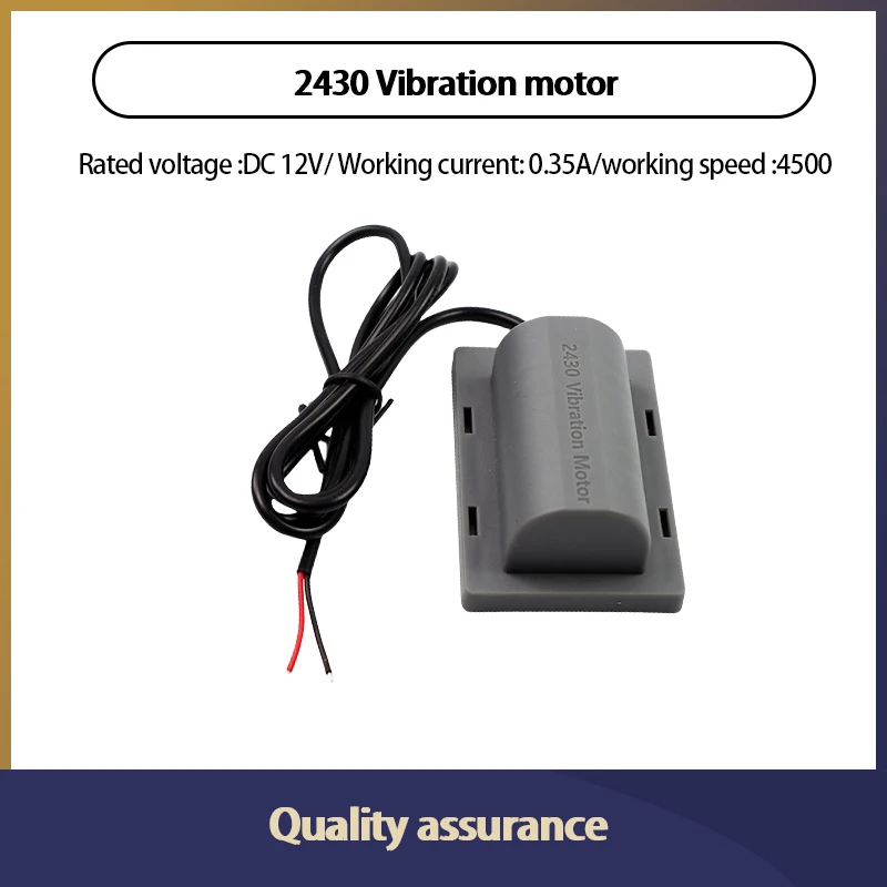 DC 12V Frog Feeding Motor Massage Belt Chair Pillow Vibration Motor Waterproof Micro Vibrating Motor Flat Base Attractor