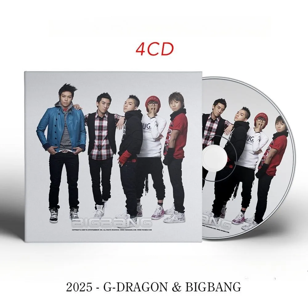

GD G-Dragon 10th Anniversary - Коллекция BIGBANG 2025 Car Music 4CD Disc