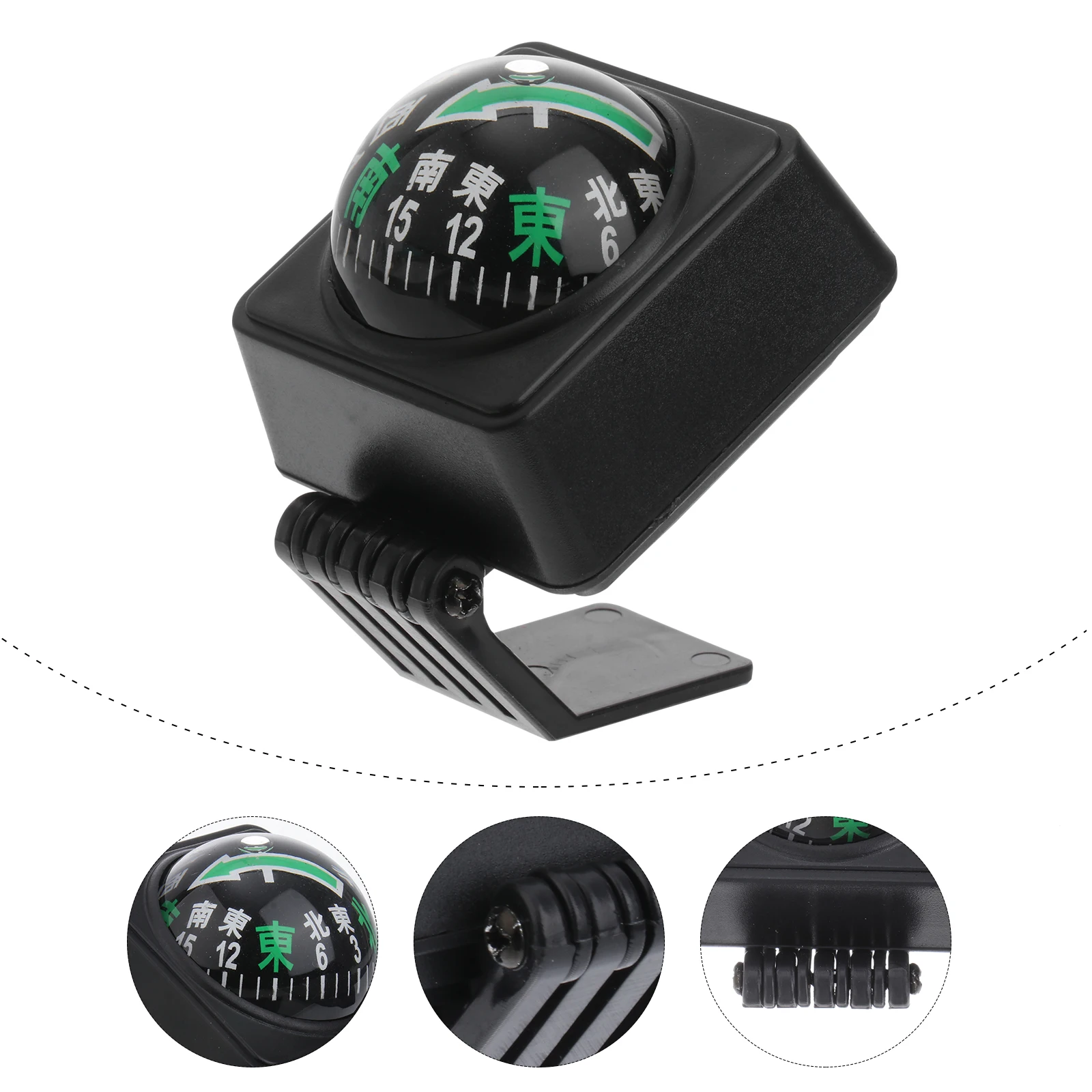 

Car Compass Compass Ball Car Compass Ball Car Ornaments Direction Dashboard Ball Auto Accessories