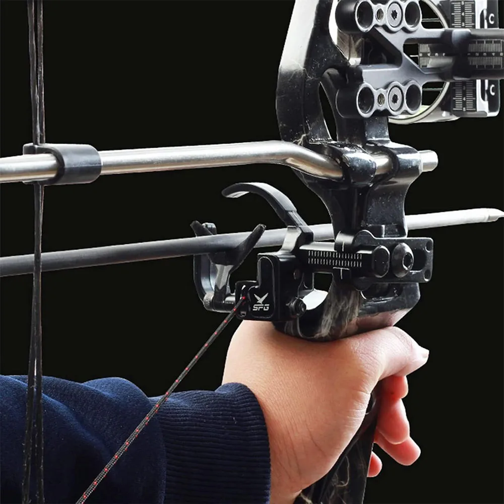 Archery Drop Away Arrow Rest Rest for Compound Bow Metal Recurve Fall Away Arrow Rest Right Hand Hunting Target Shooting